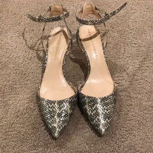 Snake Skin Pumps